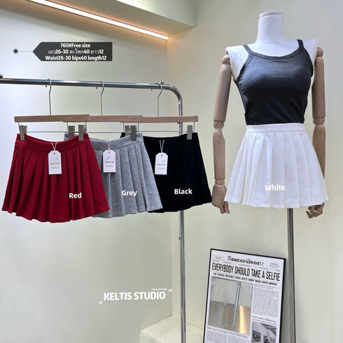Ladies Mini Pleated Skirts